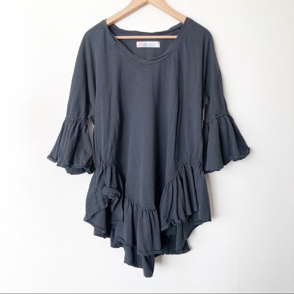 Free People Tops - FP Beach Free People Sweetness Ruffle Tunic Top